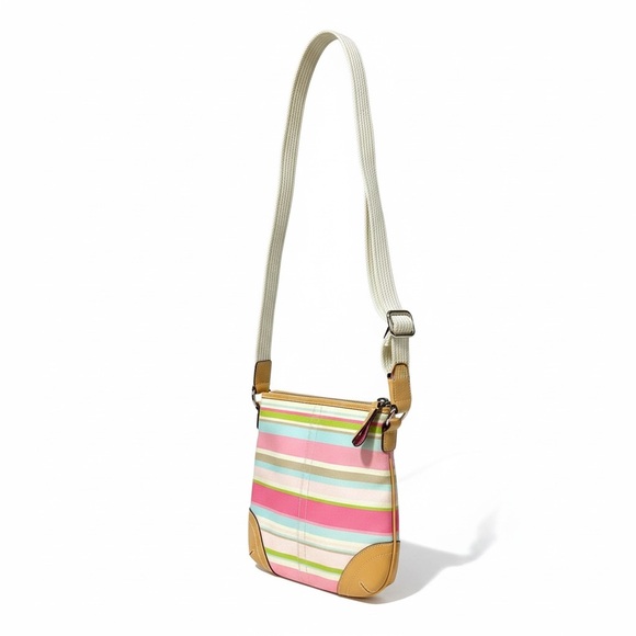 Coach Striped Multicolor Crossbody Bag - Picture 2 of 6